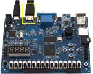 EDGE Artix 7 FPGA Development Board Demonstration Manual