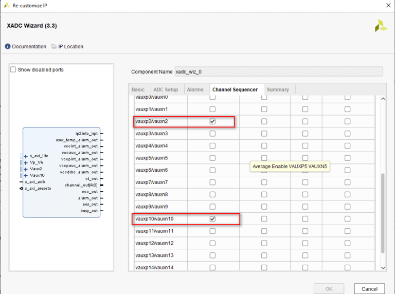 Displaying XADC Temperature and voltage data on TFT using EDGE Zynq SoC